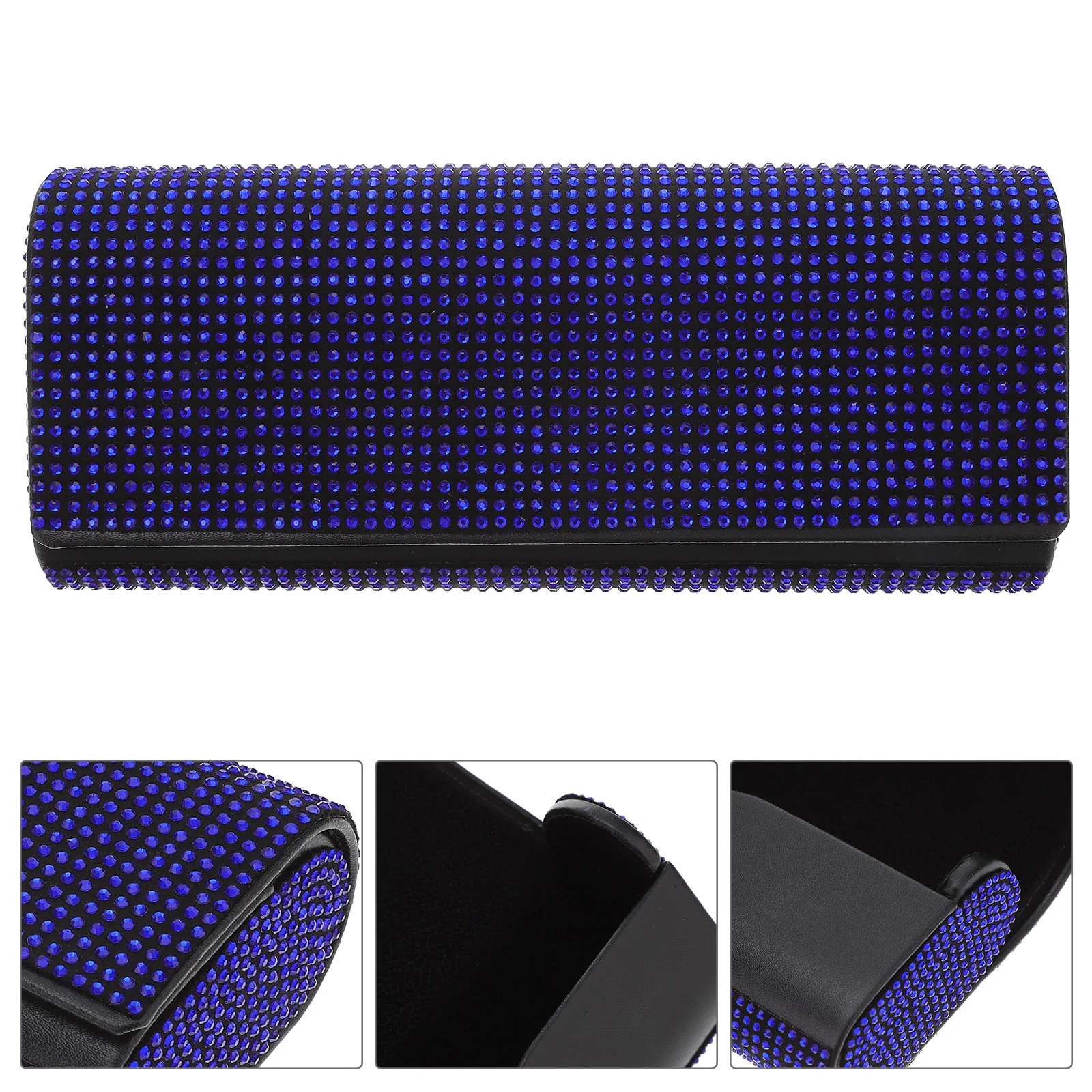 

Glasses Frame Bling Sunglass Holder Women Car Sunglasses Clip Stand Pearlescent