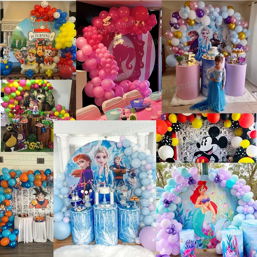 Подростковые Черепашки-ниндзя Фотофон на день рождения детский душ круглый фон