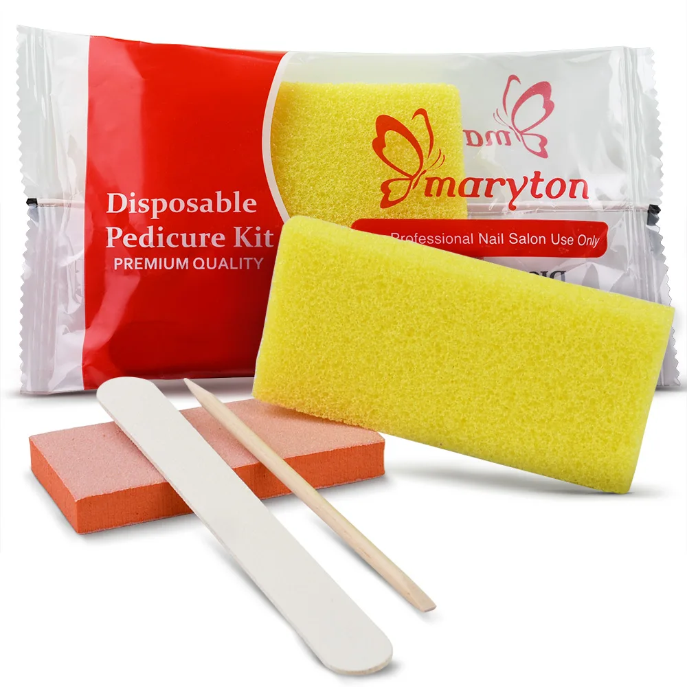 

400 Sets Nail Tools Disposal Pedicure Kit Manicure Set Professional Nail Kits Nail File Disposable Nail Rescue Kit Nail Art Set