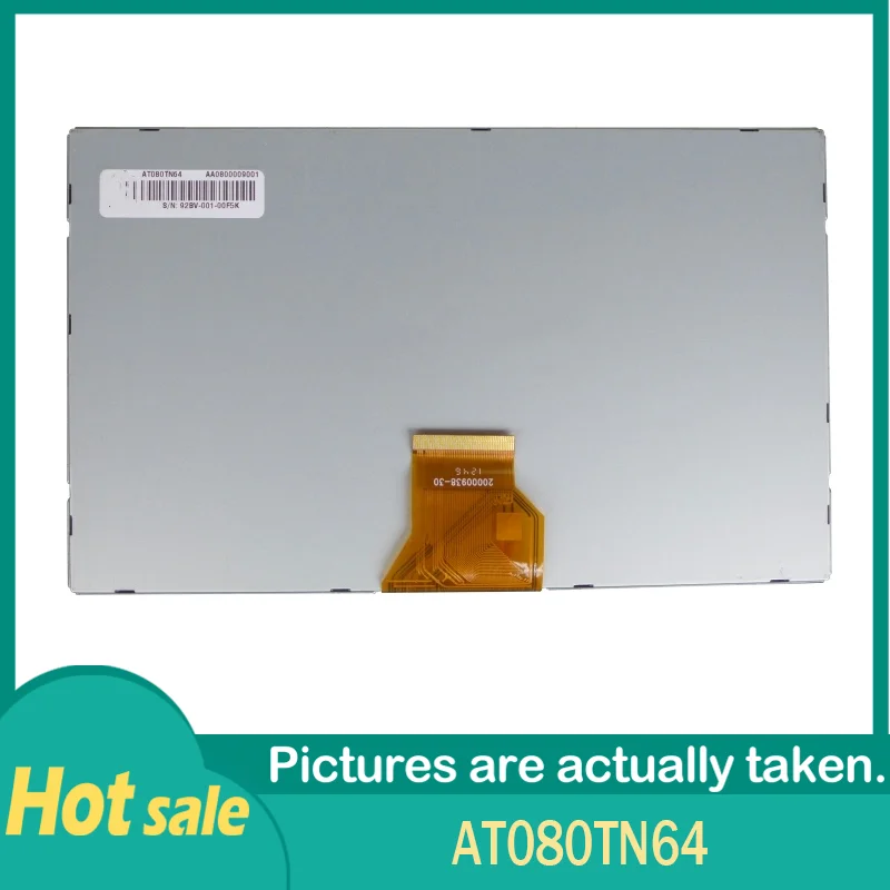 

100% Original AT080TN64 50pins Parallel 8.0inch 800x480 Lcd Display