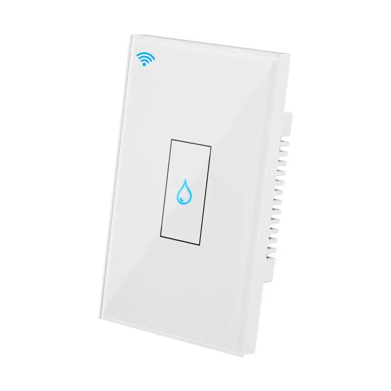 

CORUI 20A US Wifi Water Heater Switch Smart Touch Wall Switch Tuya/ Smart Life Timing Remote Control Work With Alexa Google Home