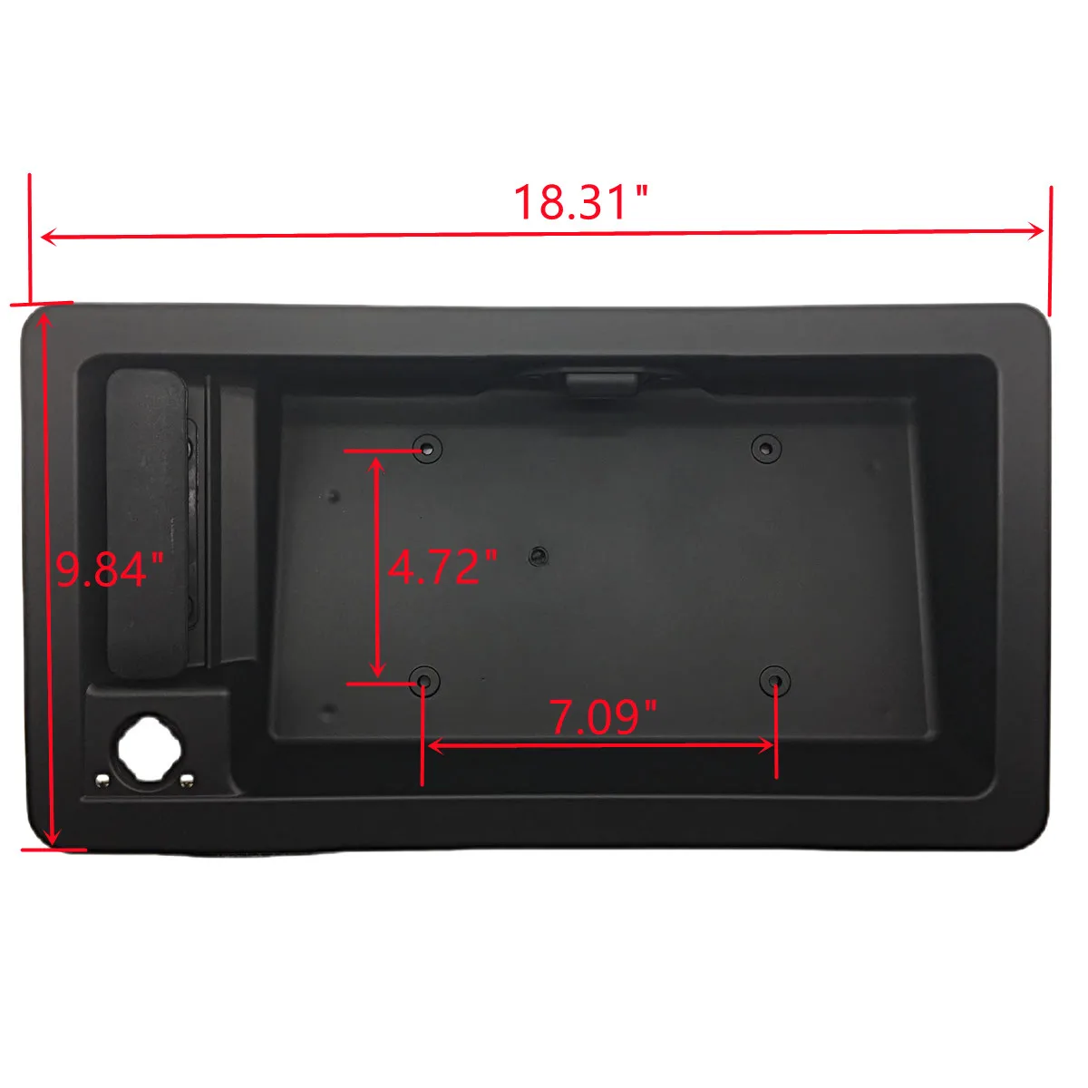 Задняя ручка двери и Кронштейн номерного знака для 1992-2007 E150 E250 E350 E450 E550 Van 6C2Z-15434A20-AA