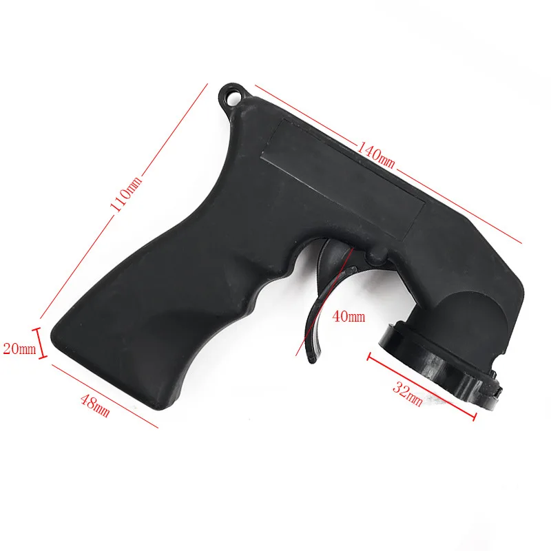 22S pray Gun Adaptor Auto Polishing Paint Care Aerosol Spray Gun Handle with Full Grip Lock Car Maintenance Tool Care Accessorie images - 6
