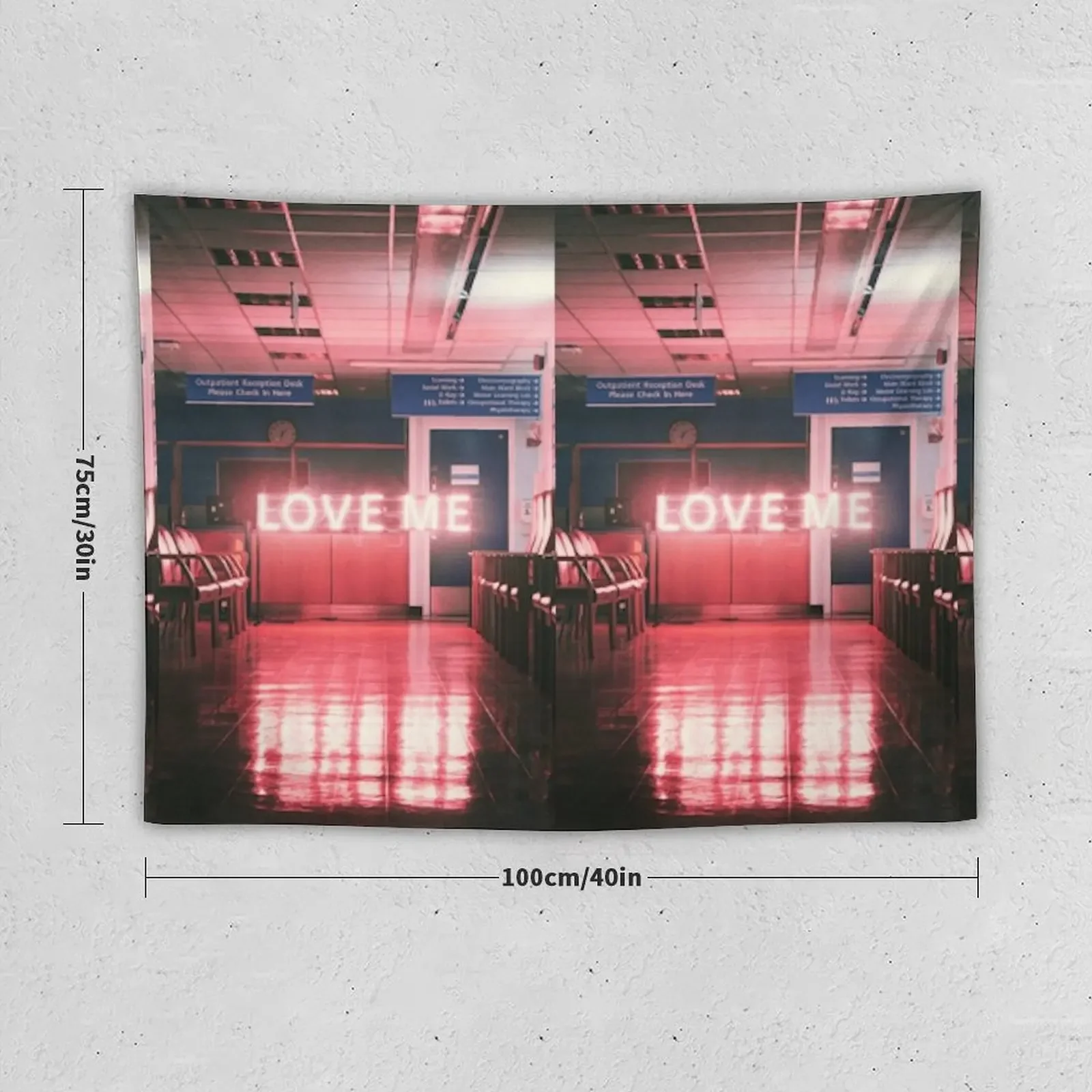 Гобелен 1975 &quotLove Me&quot товары для дома настенные художественные украшения