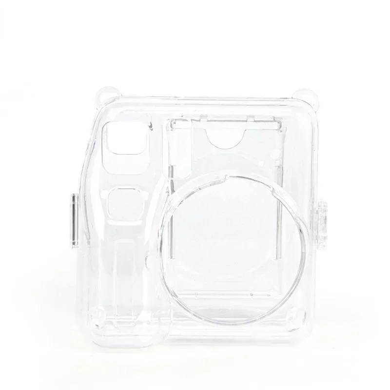 Прозрачный защитный чехол с кристаллами и местом для хранения фотографий