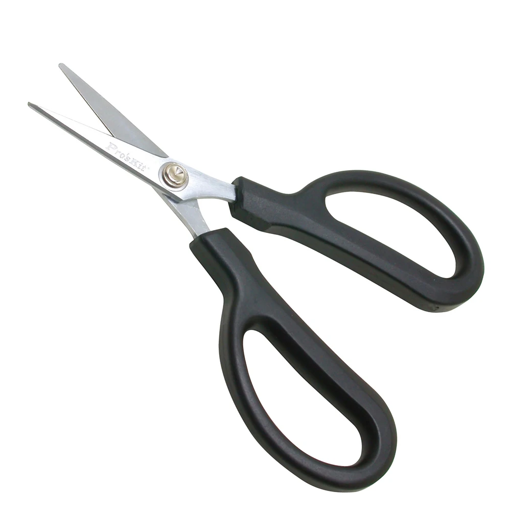Pro'sKit DK-2043 Fiber Optic Kevlar Cutter,for Sharp Serrated Fiber Scissors,Cut Tool Multi-purpose Scissors