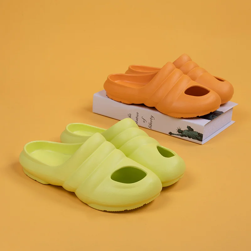 2022 Summer Home Slipper Man Women Couples Thick Sole Sandals Hollow Out Slipper Ins Tiktok Alien Hole ASONGMAKE Slippers