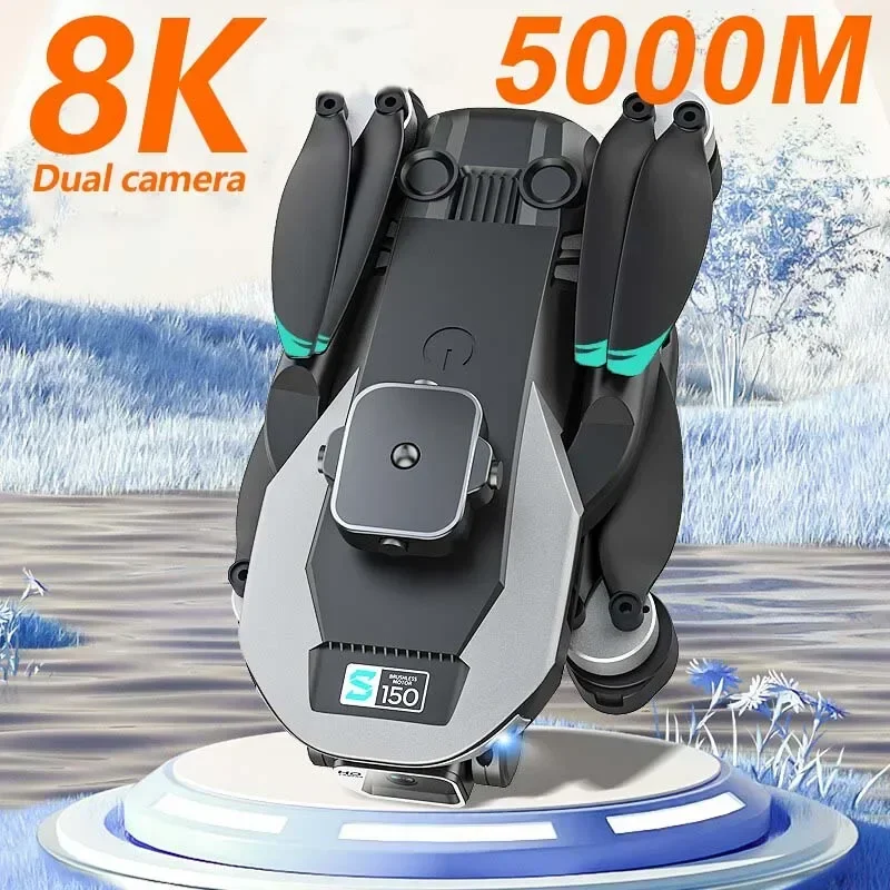 

HJ Optical Flow Positioning Dron S150 ESC Dual Camera DroneBrushless Motor Four-Sided Obstacle Avoidance Quadcopter Toy GiftToy