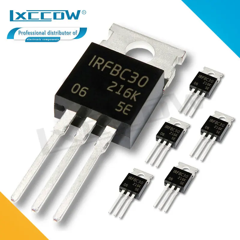 

10 шт. IRFBC30 TO-220 IRFBC30PBF TO220 NPN 600V 3.6AN