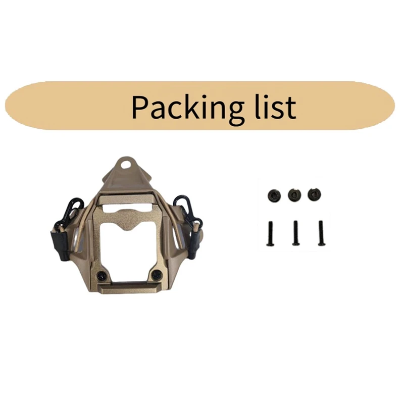 Аксессуар для держателя шлема Fast Mich штока каракатицы 3-го поколения с эластичным