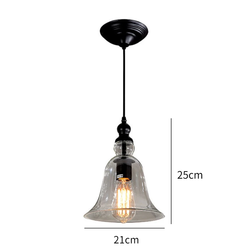 

Настенный светильник GemSpark, стеклянный, колокольчик