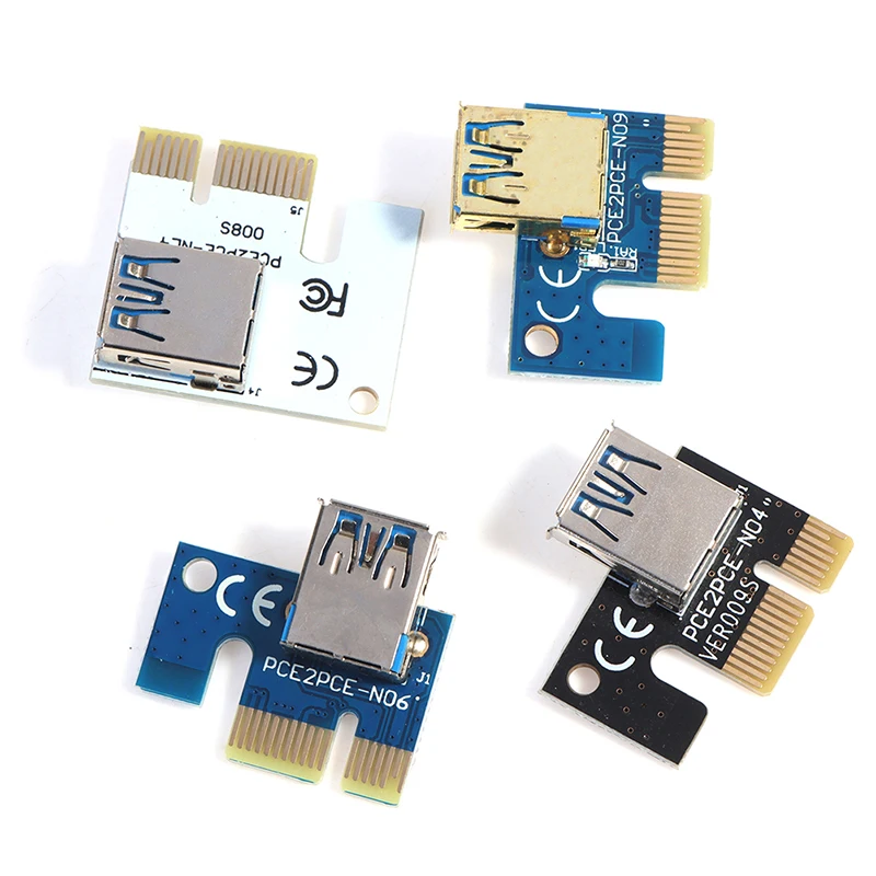 

2 шт., видеокарта PCIE 1X to16X PCI-E 1X на USB