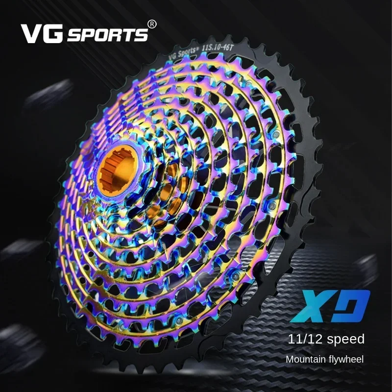 Фото Красочный MTB 11 12S 10-46T/10-51T XD ULT кассета Ultimate горный велосипед K7 звездочка велосипеда свободного хода для Eagle GX SX NX M9100 №3
