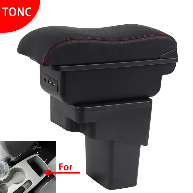 Для Hyundai SOLARIS подлокотник для Accent RB Solaris Verna автомобильный 2011-2016 ящик хранения