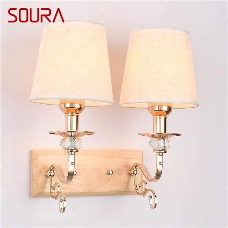 

SOURA Wall Lights Contemporary Luxury Indoor LED Sconces Lamps For Home Corridor