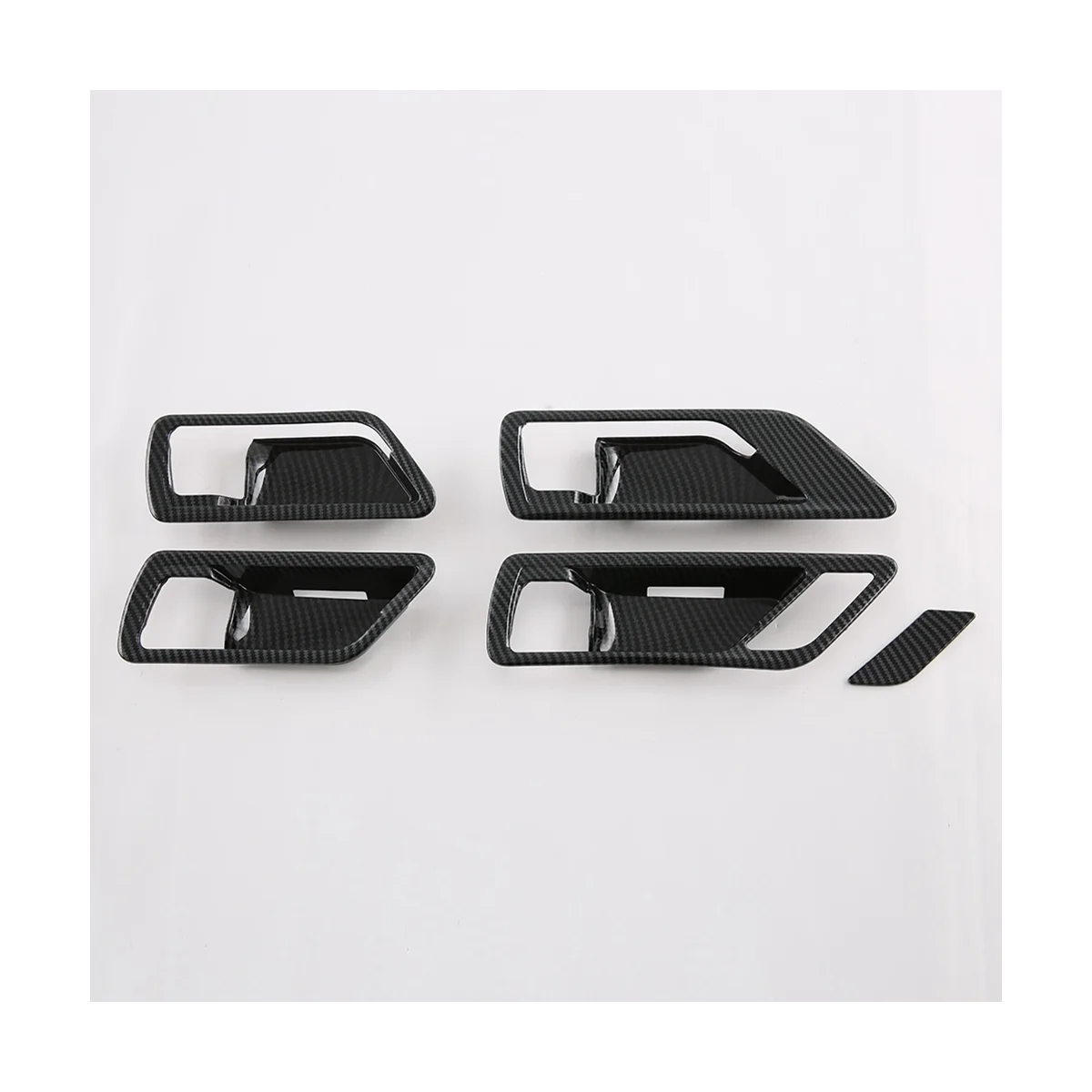 Крышка для внутренней дверной ручки из углеродного волокна St Land Cruiser LC300 2022 2023