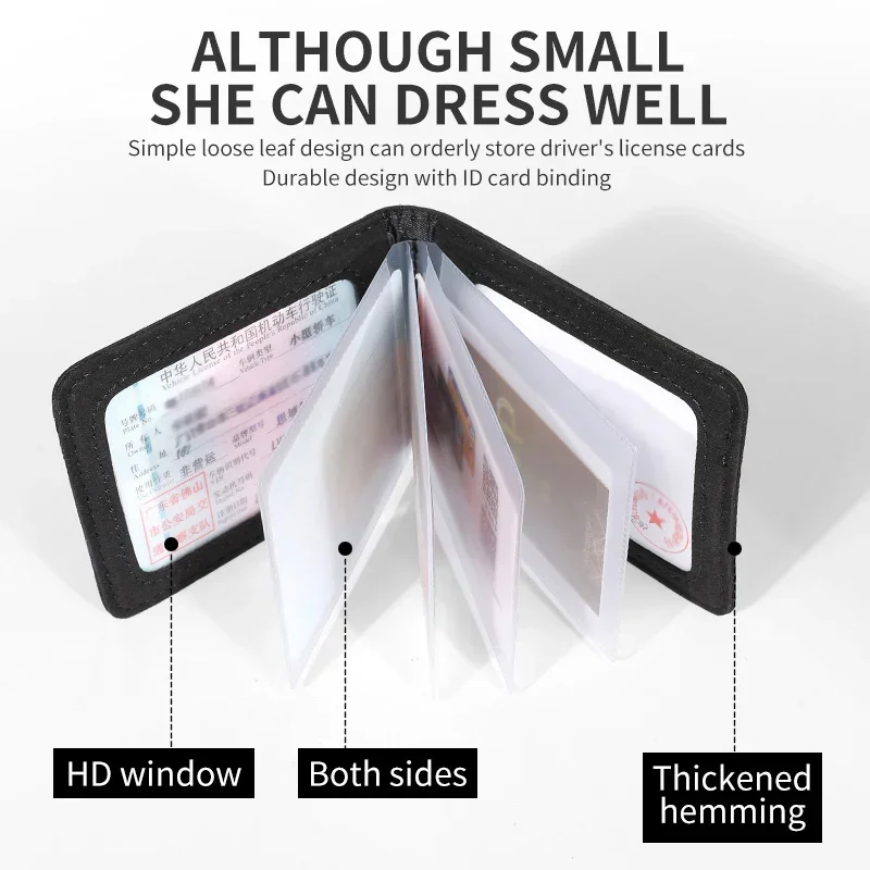 Замшевая сумка для водительского удостоверения держатель карт кошелек Женский