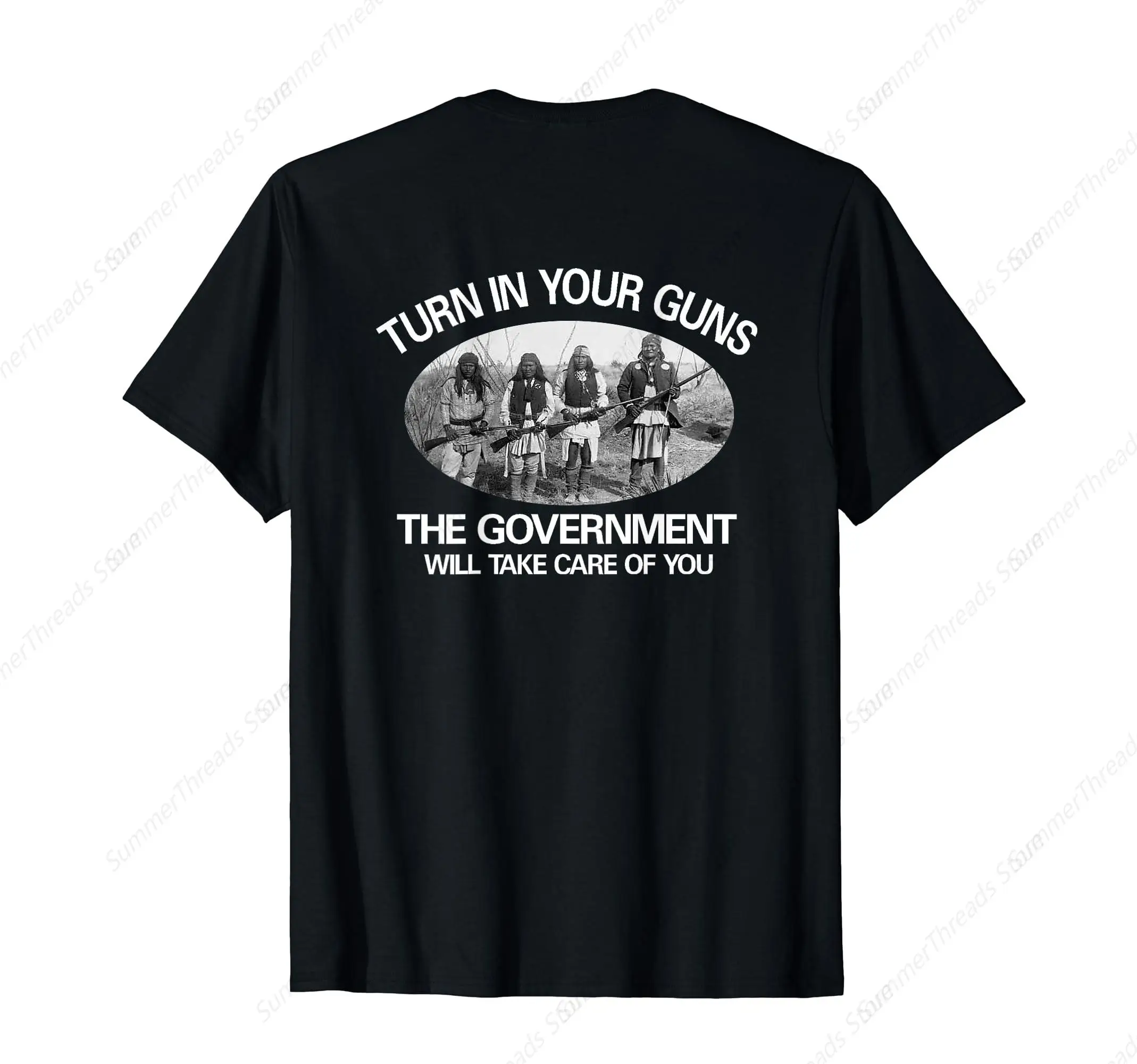 Поверните в вашем оружие Правительно будет уходу за тобой. Забавная футболка.