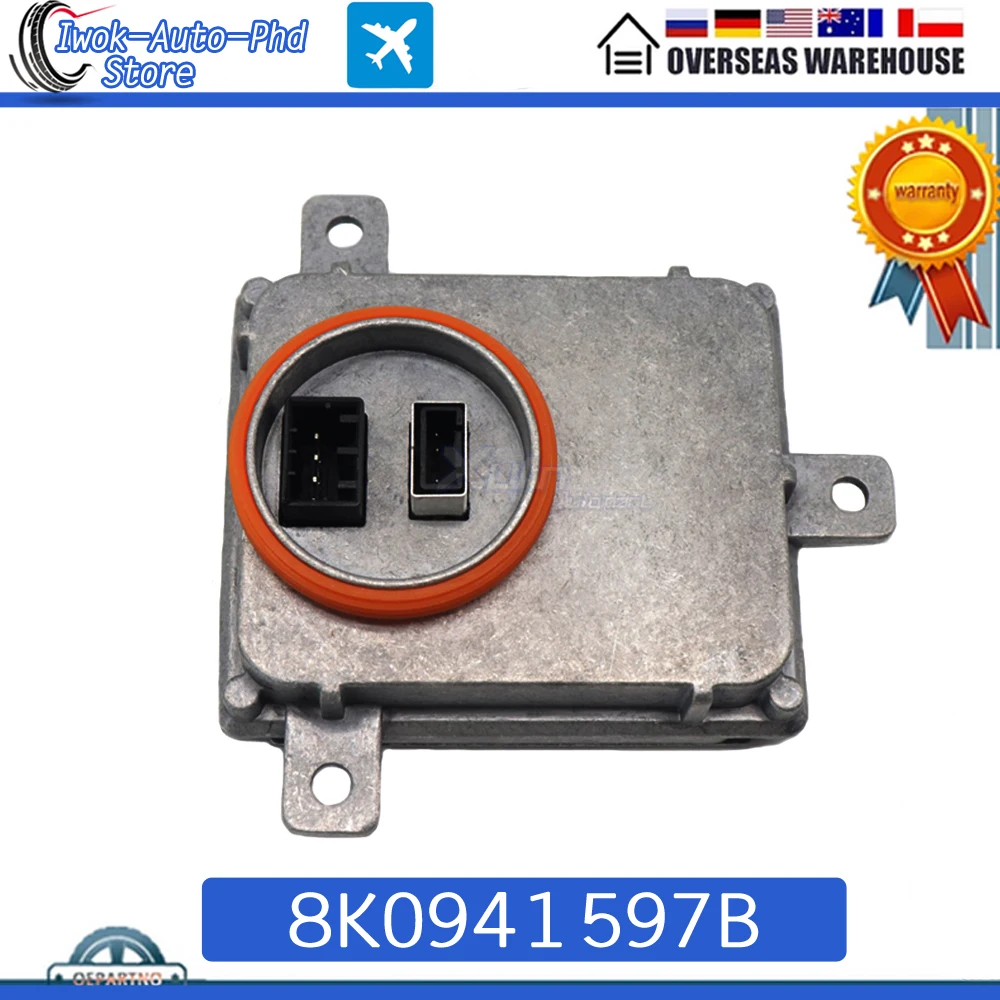 Автомобильный блок управления балластом ксеноновых фар 8K 0941597 B для Audi A3 A4 A5 A6 A7 A8 Q5