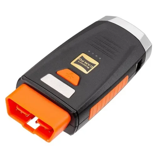 Фото 2024 Xhorse Mini OBD Tool V2 XDMO20 Новая поддержка протокола CANFD / светодиодной подсветки / 8A IMMO Box All Key Lost №4