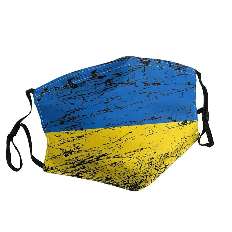 

Reusable Ukraine Flag Ukrainian Mask for Face Ukraine Anti Haze Dustproof Protection Mask Respirator Mouth Muffle