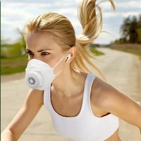 reusable smart face mask fan electric air purifier ventilation mini fans mouth mask for outdoor sports ventil exhaust fs148