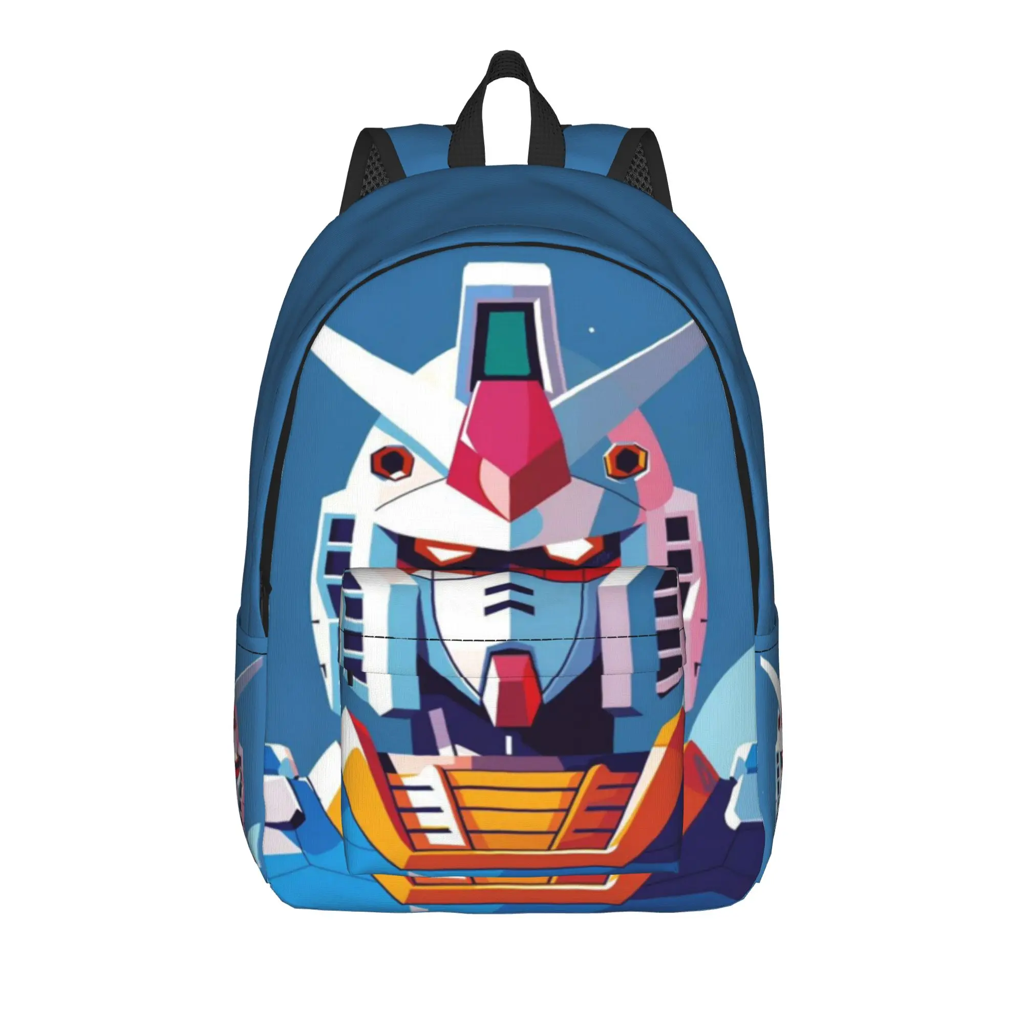 Фото Сезон «Снова в школу»: Ретро-рюкзак RX 78 2 (7) Gundam, моющийся, для студентов колледжей №1