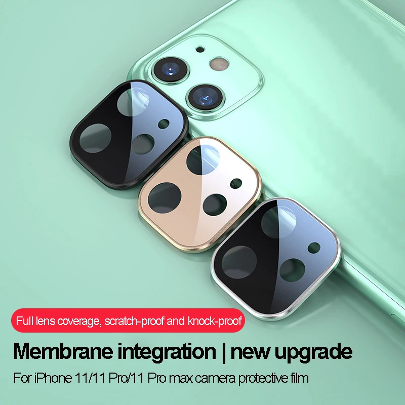 

Защитная пленка для камеры iPhone 11, аксессуары для iPhone 11pro max, защита экрана из закаленного стекла, защитная стеклянная пленка для объектива ...