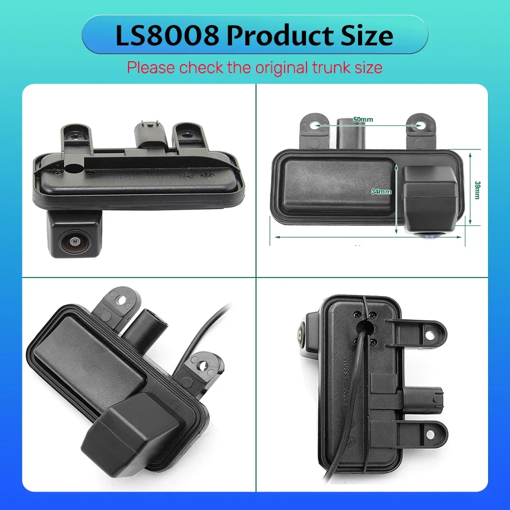 CVBS AHD 1080P Автомобильная камера заднего вида на ручке багажника для Mercedes Benz B Class W246