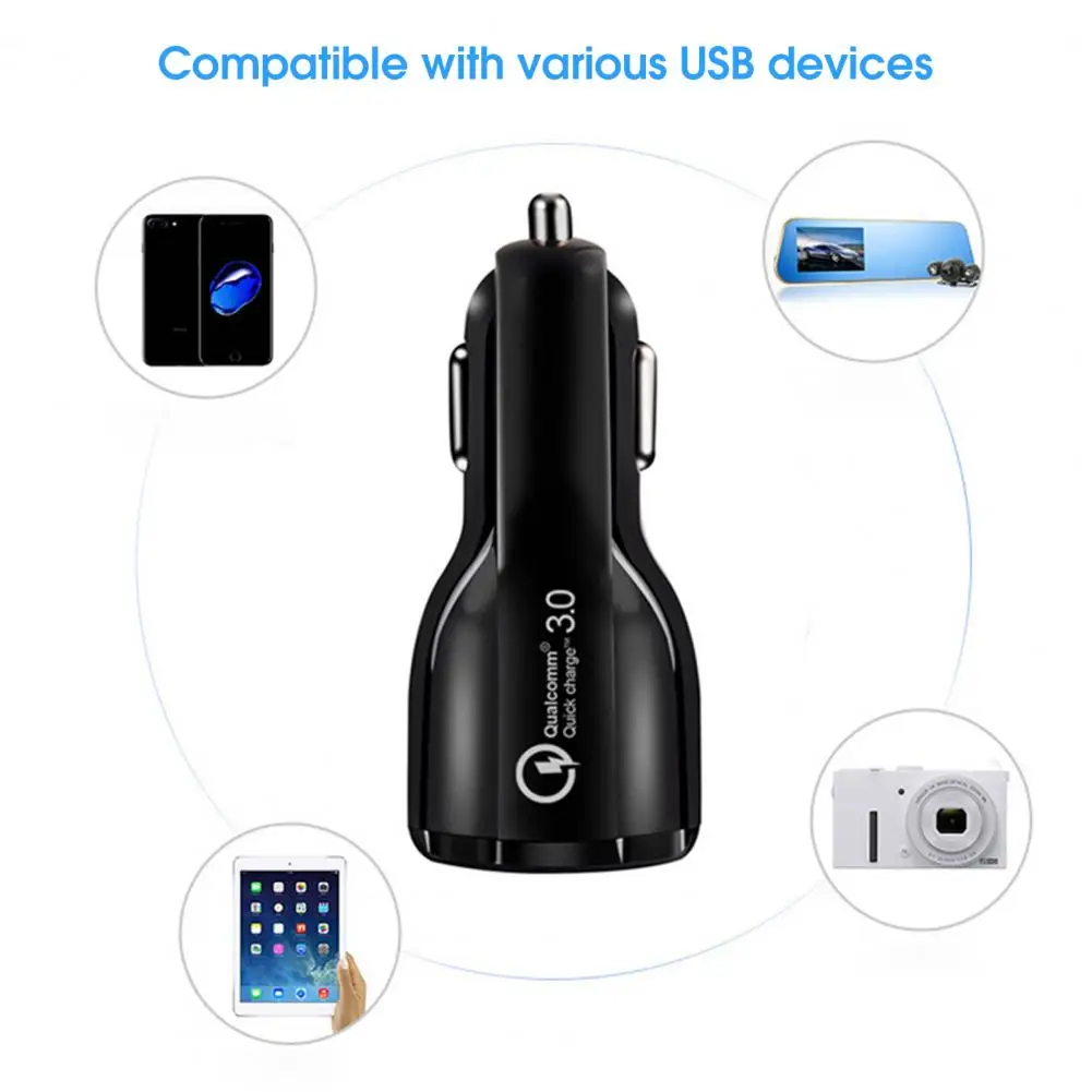 

Fast Charging Fireproof Materials Car Adapter Socket Quick Charger for Car