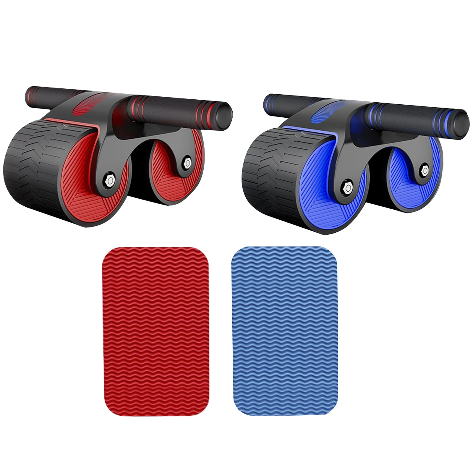 

1pc Fitness Abdominal Wheel With Non-slip Sticker With Mobile Phone Holder Accelerate Core Lower Back Strength Gym Accessories