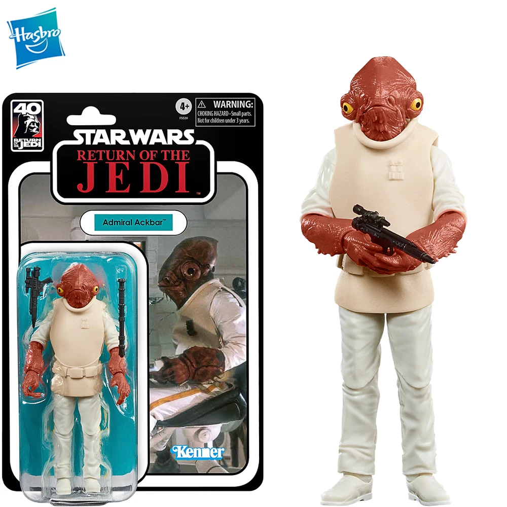 

[In-Stock] Hasbro Star Wars The Black Series Admiral Ackbar 6-Inch-Scale Original Action Figures New Model Toys F5539
