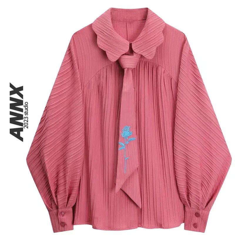 

Fashion Large Big Add Plus Size Women Shirt Blouse Mid-Length Oversize Shirt Clothing Loose Long Sleeve Female Spring Blouses