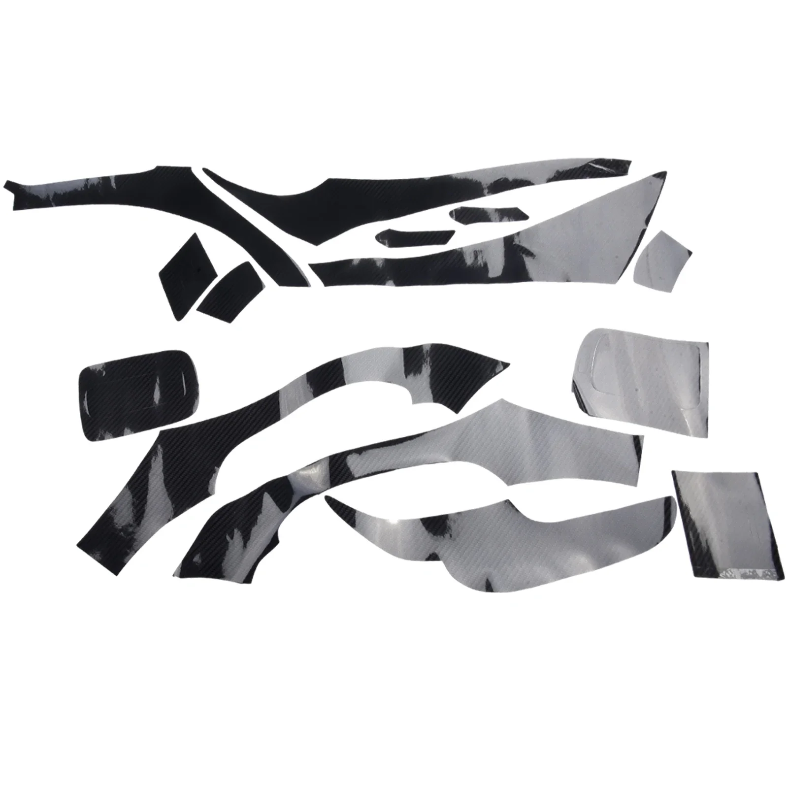 5D RHD углеродное волокно декоративная наклейка для салона автомобиля Acura TSX 2009-14