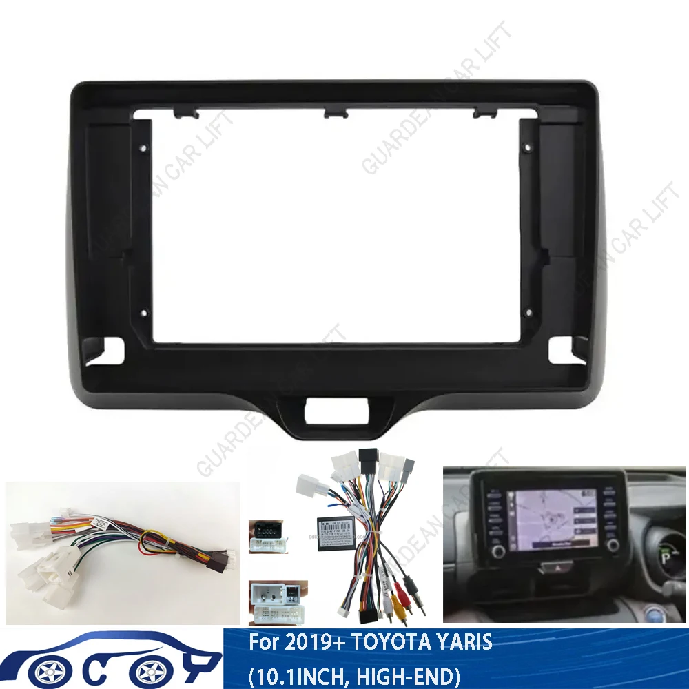 Для Toyota Yaris 2019+ Высококачественный 10 1-дюймовый автомобильный радиоприемник Android