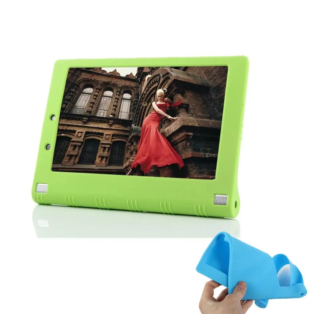 Silicon Case For Lenovo Yoga Tablet 3 8.0'' 850F 850M 850L Rubber Shell Cover For Lenovo Yoga Tab 2 830F 830L 830I Funda Case