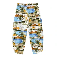 hip hop casual men pants summer s 6xl nine points overalls print trees loungewear beach shorts underwear home trousers