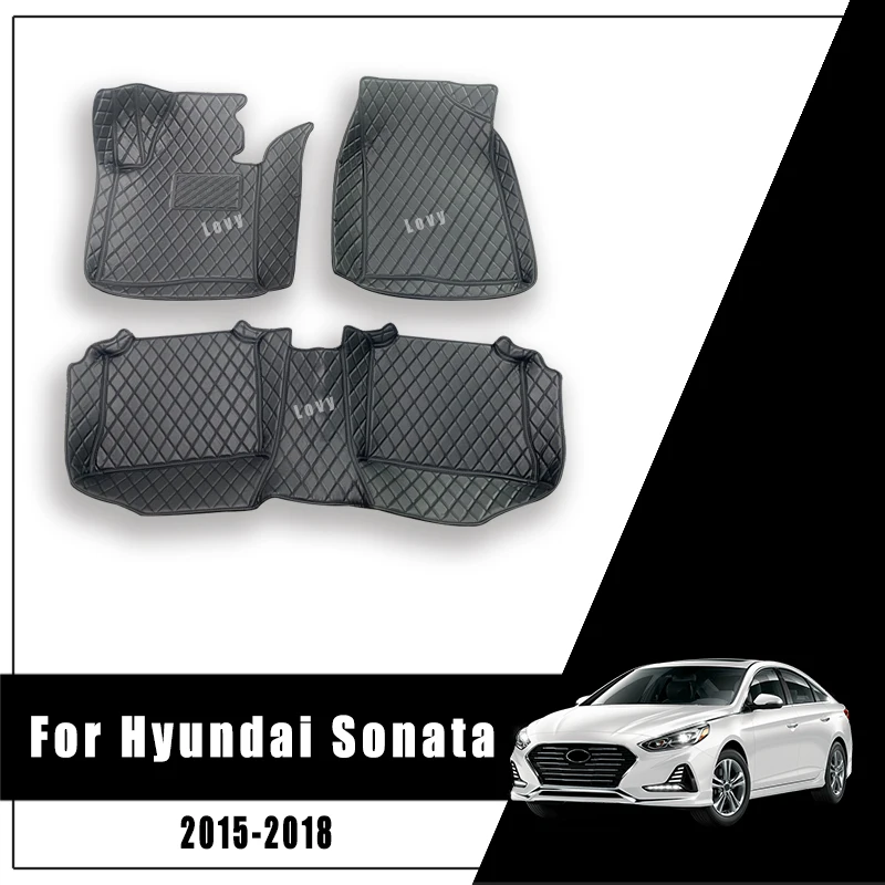 Коврики автомобильные для Hyundai Sonata LF 2015 2016 2017 2018 |
