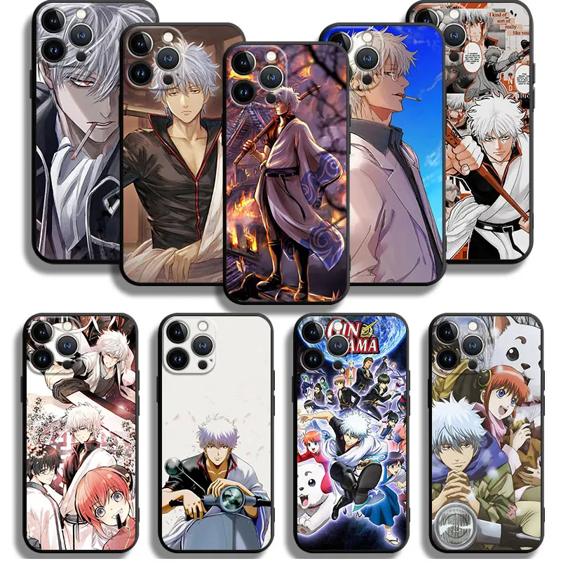

For Apple iPhone 12 11 14 Pro Max 13 XS 6 Mini 7 Plus 6S X XR 8 5 12mini 13mini Fashion Phone Funda Anime Gintama