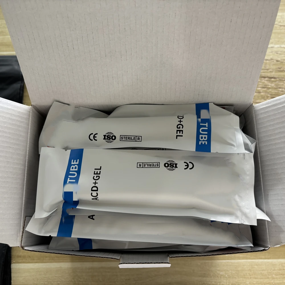 Одноразовые вакуумные пробирки для сбора крови ACD+GEL 10 мл