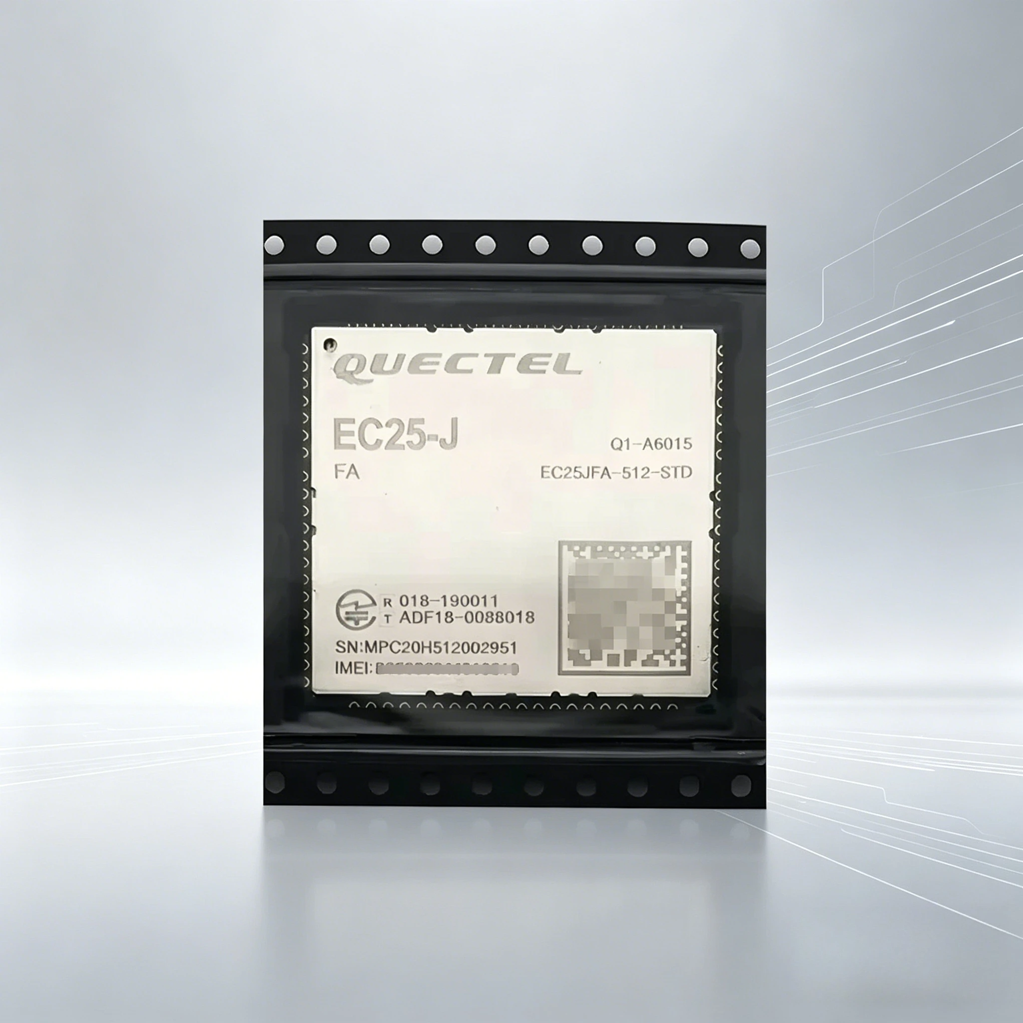 Фото НОВЫЙ модем Quectel EC25-J EC25JFA-512-STD LTE Cat4 для Японии, LCC, GPS, BDS, ГЛОНАСС, GALILEO, QZSS, GNSS-приемник, DOCOMO, Softband, KDDI №1