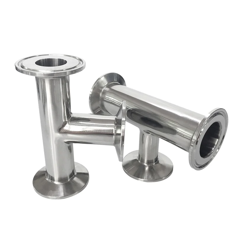 

Pipe OD 19/25/38/51/63/76mm x 1.5" x 2" 2.5" 3" Tri Clamp Reducer Tee 3 Way SS304 Stainless Sanitary Fitting Homebrew Beer Wine