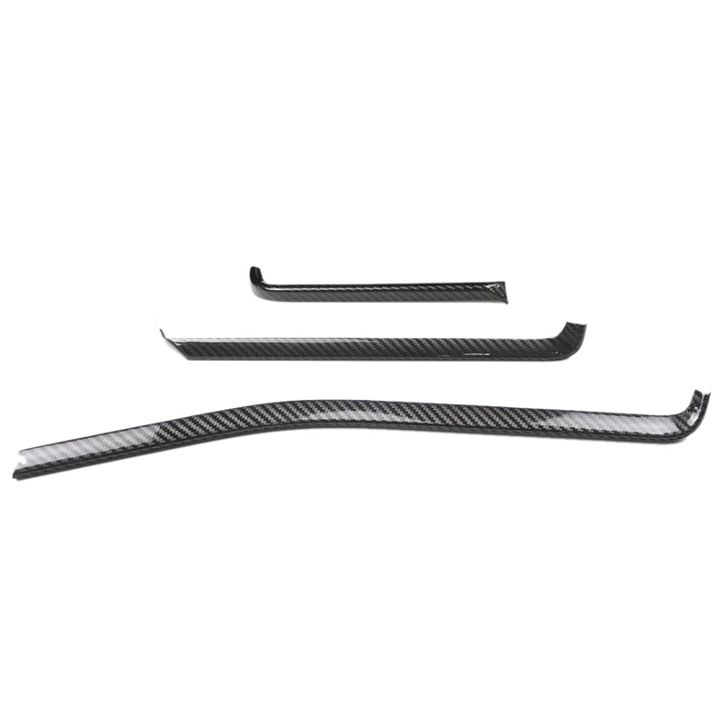 

Carbon Fiber Car Console Dashboard Panel Air Outlet Decorative Sticker For Chevrolet Corvette C8 2020 2021