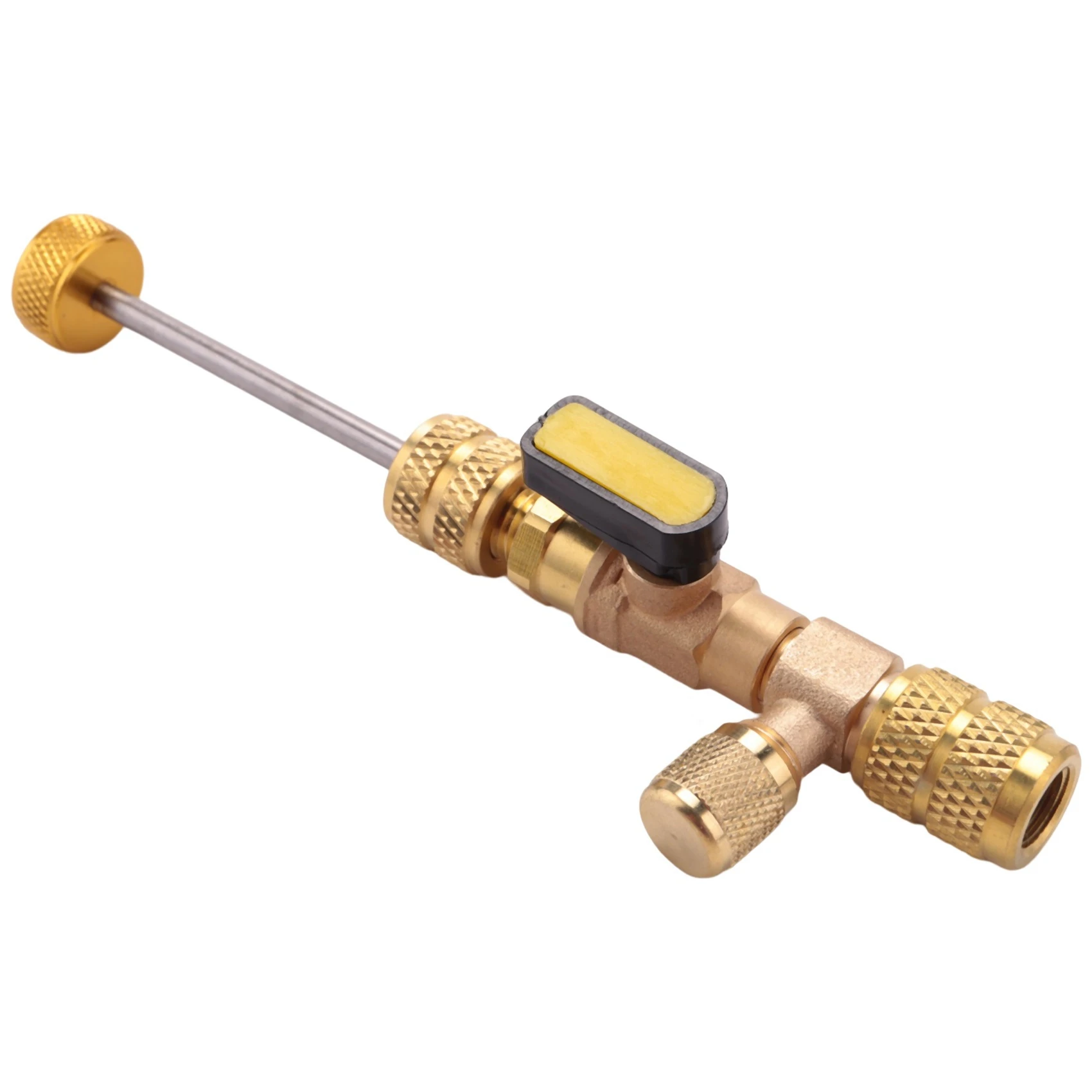 Съемник и установщик сердечника клапана с двойным размером порта SAE 1/4 5/16 для