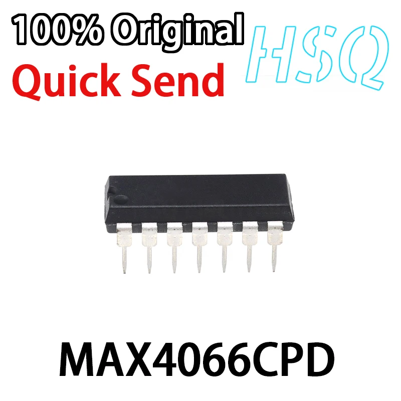 

1PCS MAX4066CPD MAX4066 Direct Plug DIP-14 Analog Switch IC New Original