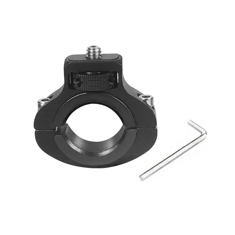 1/4 Porta del manubrio per moto per moto per moto per ciclismo in metallo a vite per GoPro 13 12 11 10 9 8 Insta360 x3 x4 DJI Osmo Azione 4 5 Pro