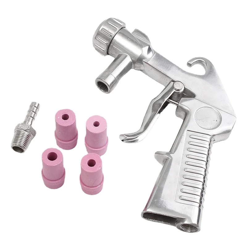 

Sandblaster Feed Blast Gun Air Siphon Sand Blasting Abrasive Tool Ceramic Nozzles Tips Kit Power Tools Sprayer