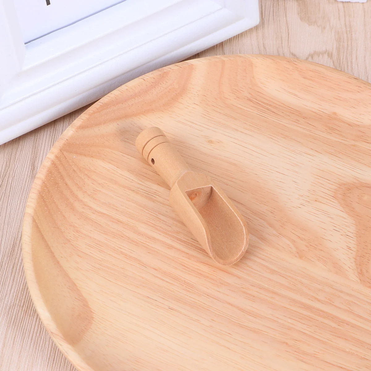 

Spoon Scoop Wood Sugar Spoons Wooden Tea Coffee Bath Salt Cup Powderbean Mustard Dipper Serving Small Mini Measuring