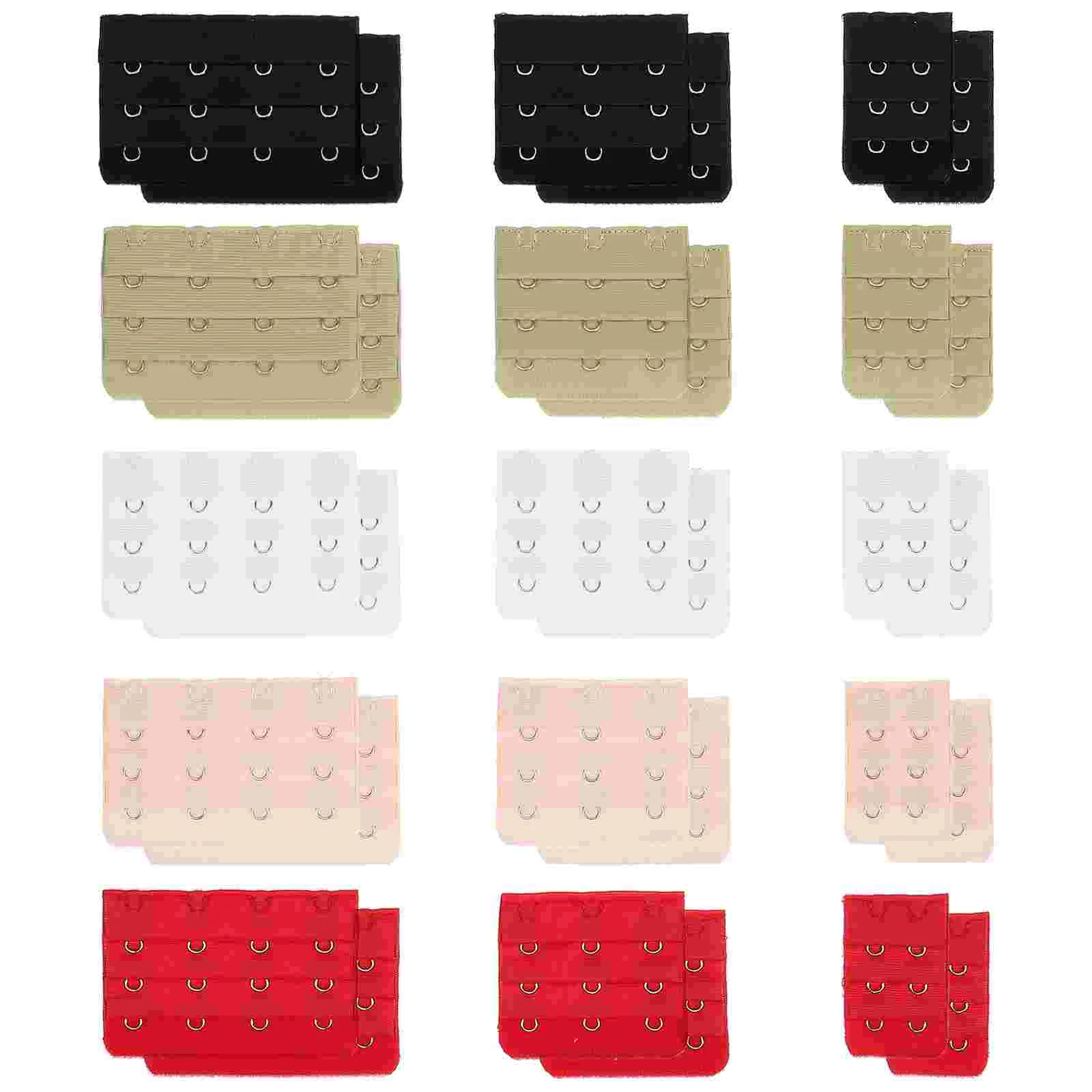

30 Pcs Extender Women Extenders 4 Hook Girls Bras Comfortable Polyester Miss Band