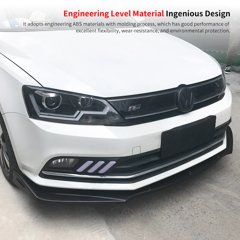 Передний бампер автомобиля сплиттер комплект для губ спойлер диффузор защитная